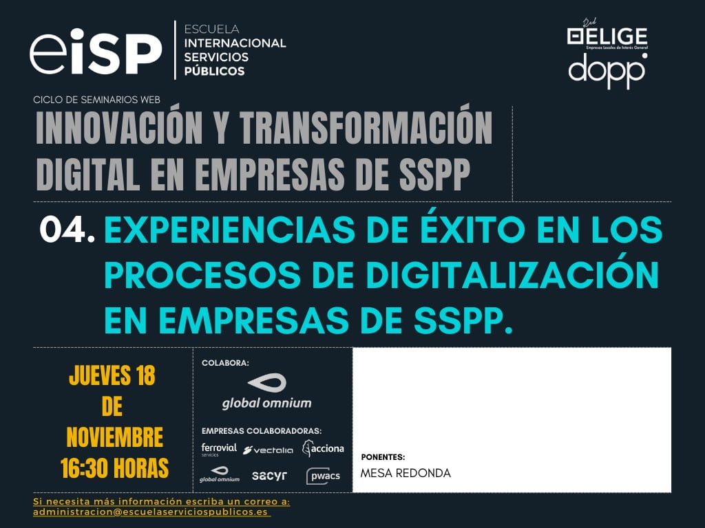 Experiencias de éxito en procesos de digitalización de empresas de SSPP