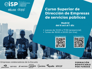 CURSO SUPERIOR DE GESTIÓN DE EMPRESAS DE SERVICIOS PÚBLICOS (MADRID)